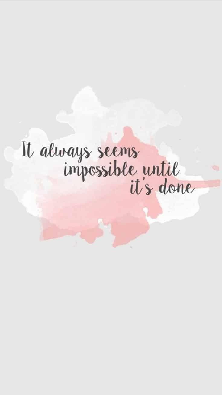 735x1305 iPhone Marble Wallpaper With Quotes