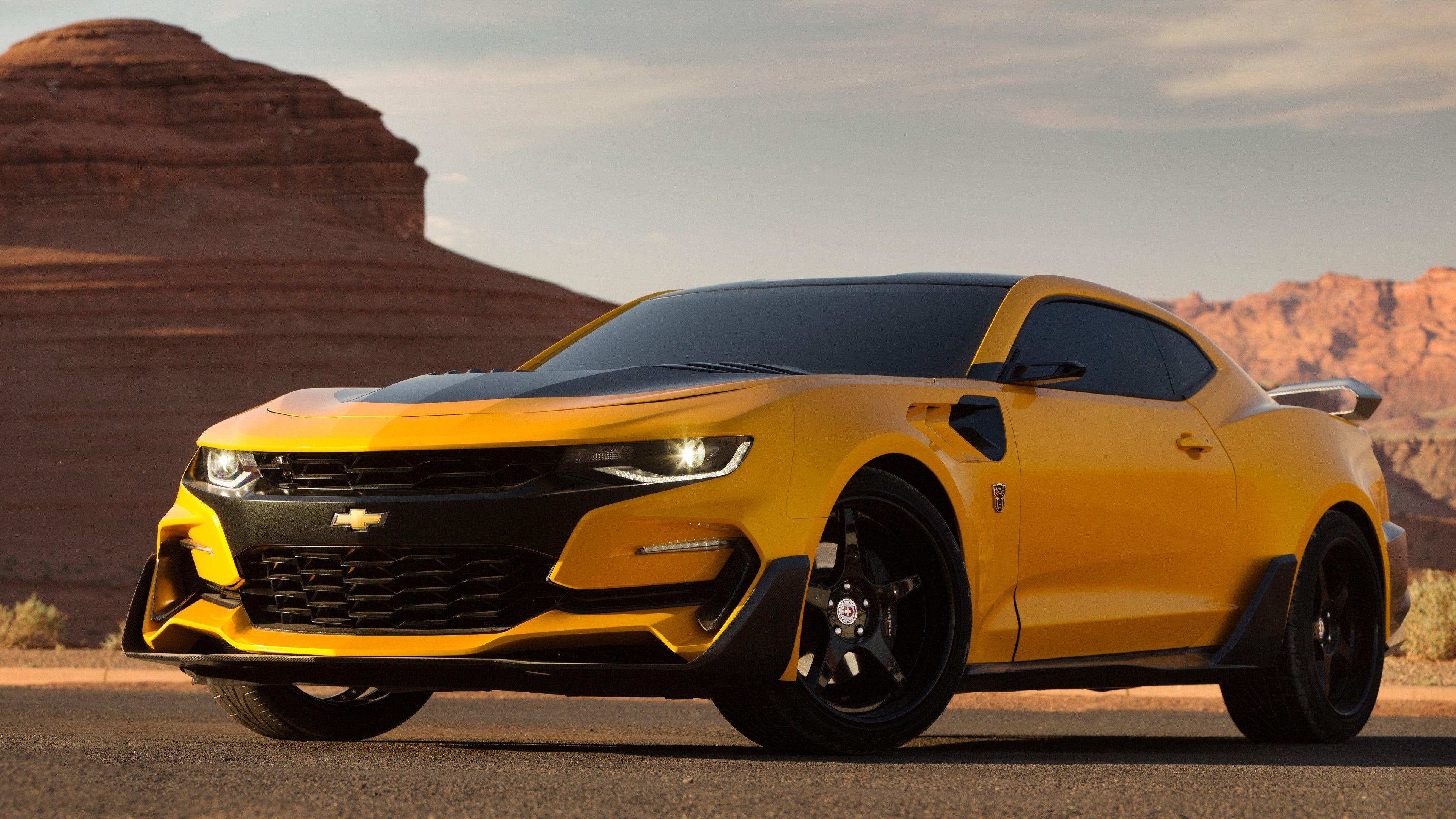 3840x2160 Chevrolet Camaro Bumblebee Transformers 5 Wallpaper. HD Car