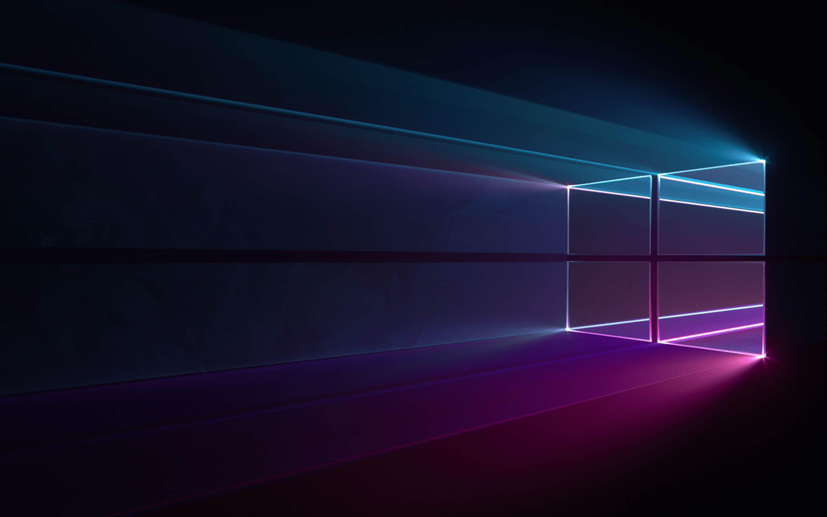 2880x1800 Wallpaper Windows 10 Hero, Dark, Black, 4K, Technology