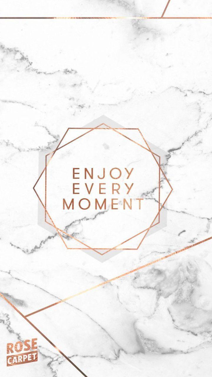 720x1280 Quote Pink Marble Wallpaper iPhone