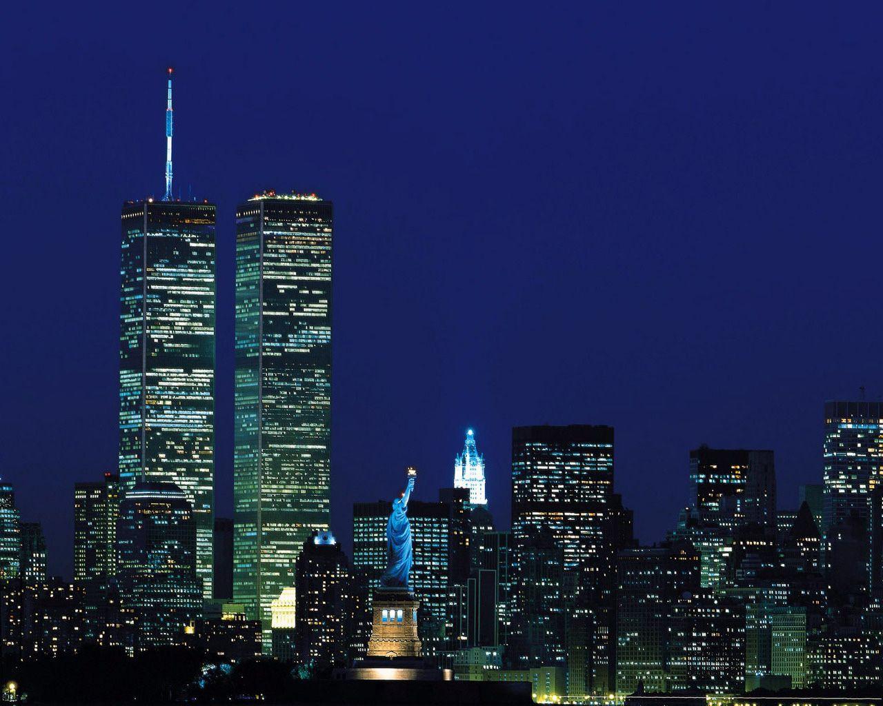1280x1024 Free download New York City Night Former Brooklyn Bridge 1080p HD