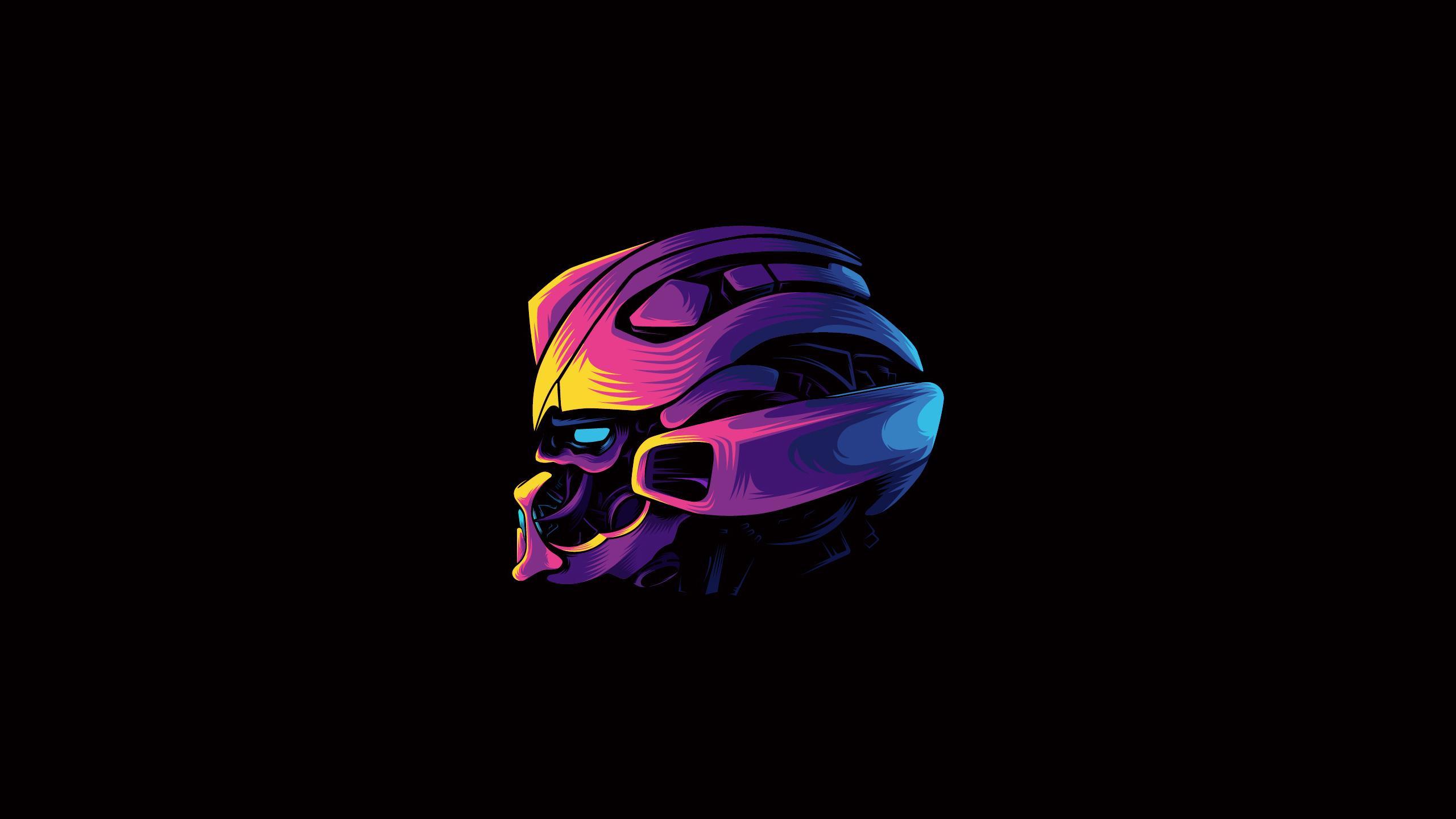 2560x1440 Minimalist Bumblebee Wallpaper