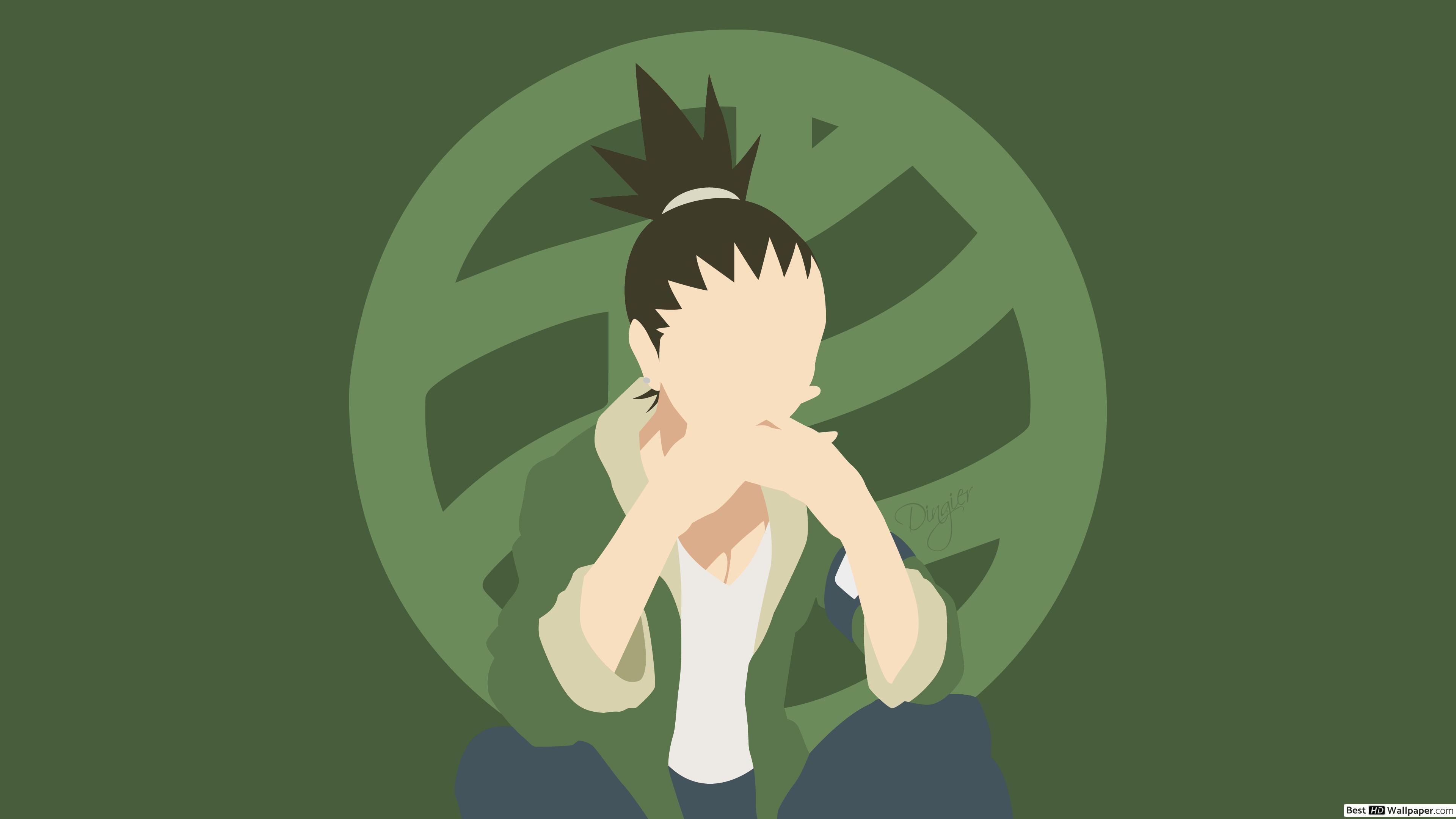 3840x2160 1080p Naruto Minimalist Wallpaper