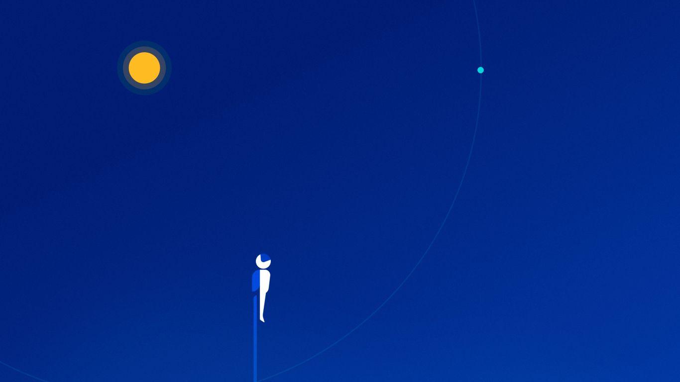 1366x768 Flying In The Galaxy Mobile 1366x768 Resolution Wallpaper