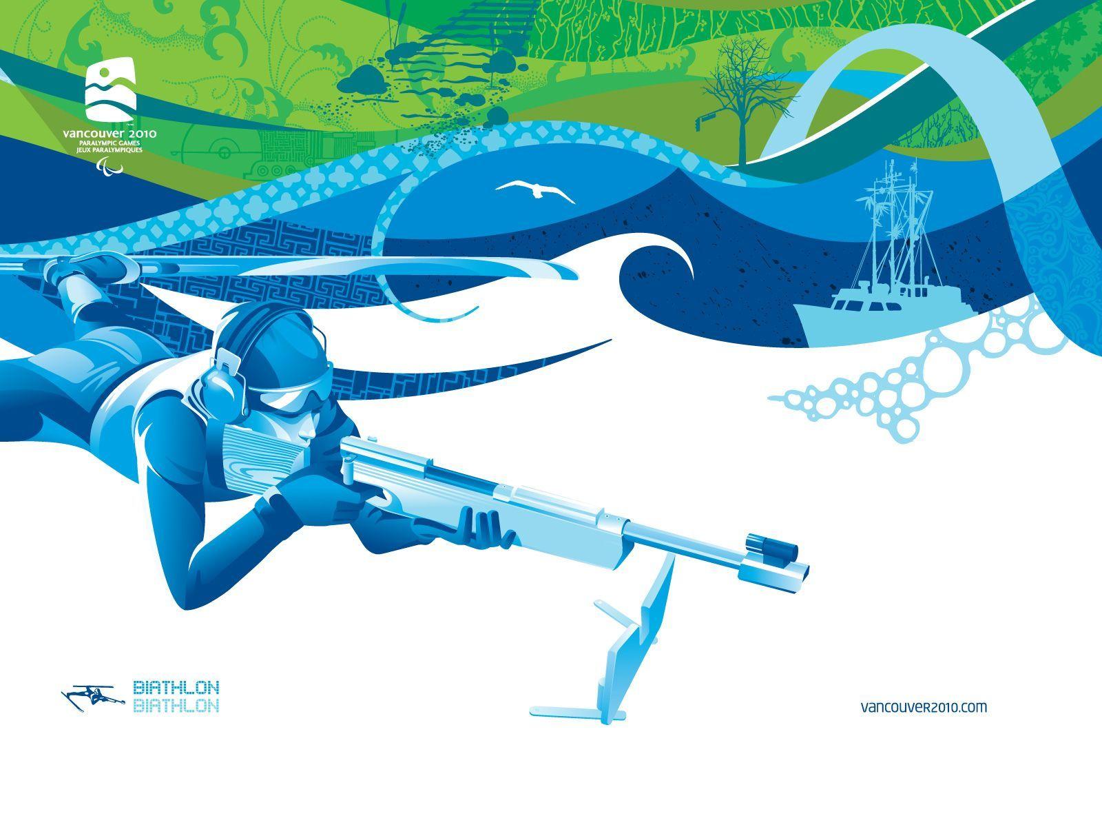 1600x1200 Vancouver 2010: Biathlon. Ads of the World™ (avec image). Jeux