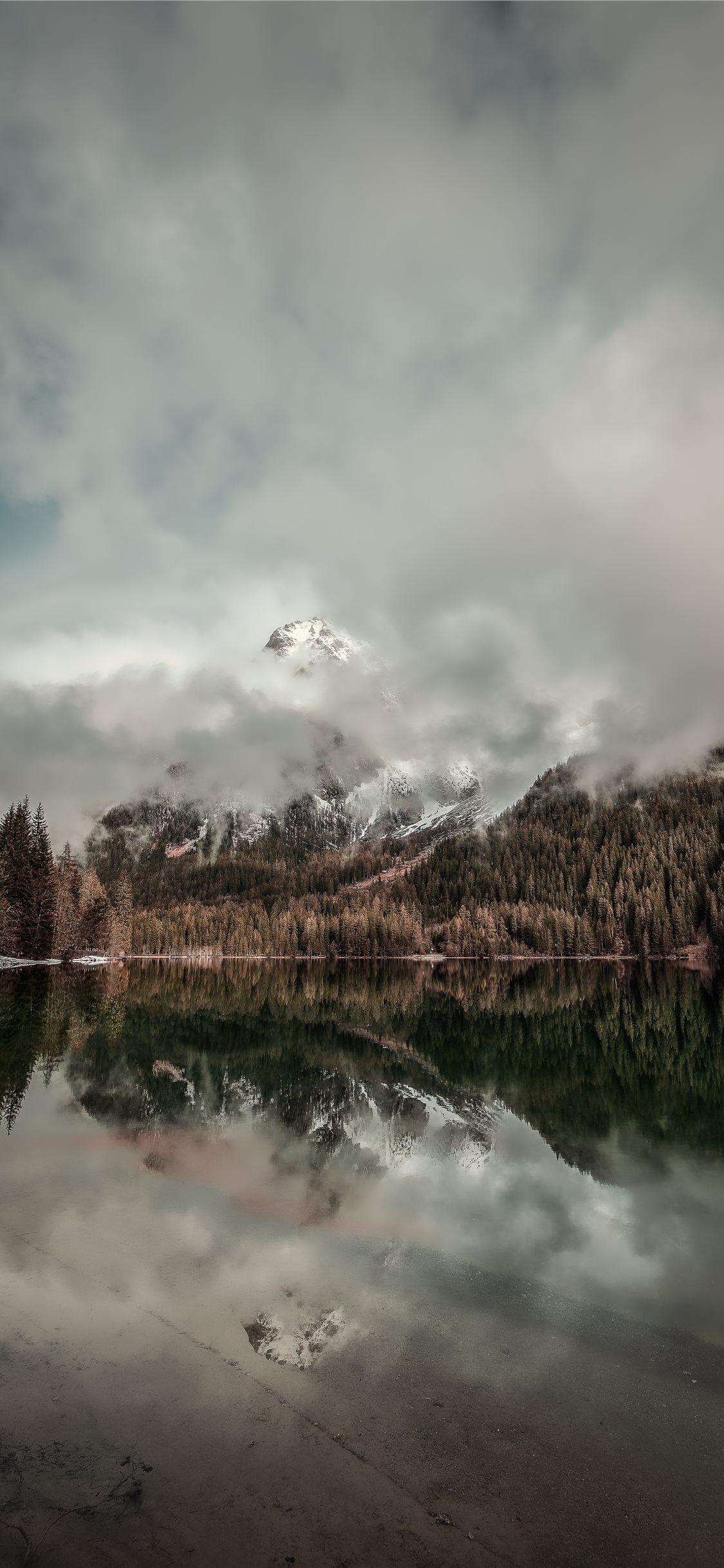1125x2436 Lake Antholz where the Biathlon World Championshi. iPhone X