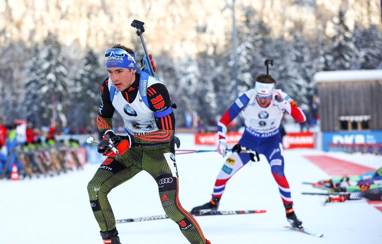 1332x850 Wallpaper Germany, biathlon, Simon Schempp, Simon Schempp, relay