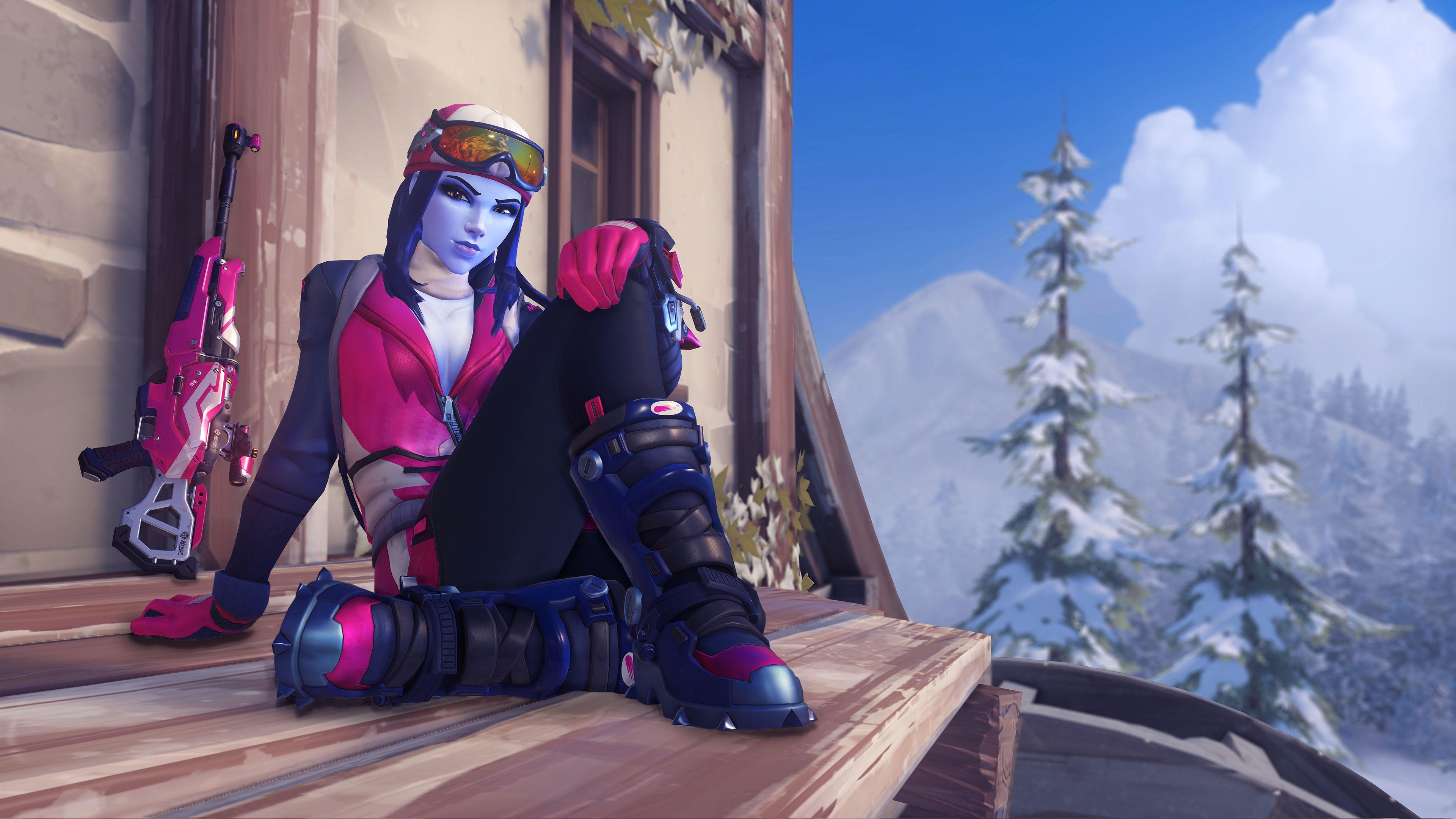 3840x2160 Widowmaker 4K 8K HD Overwatch Wallpaper