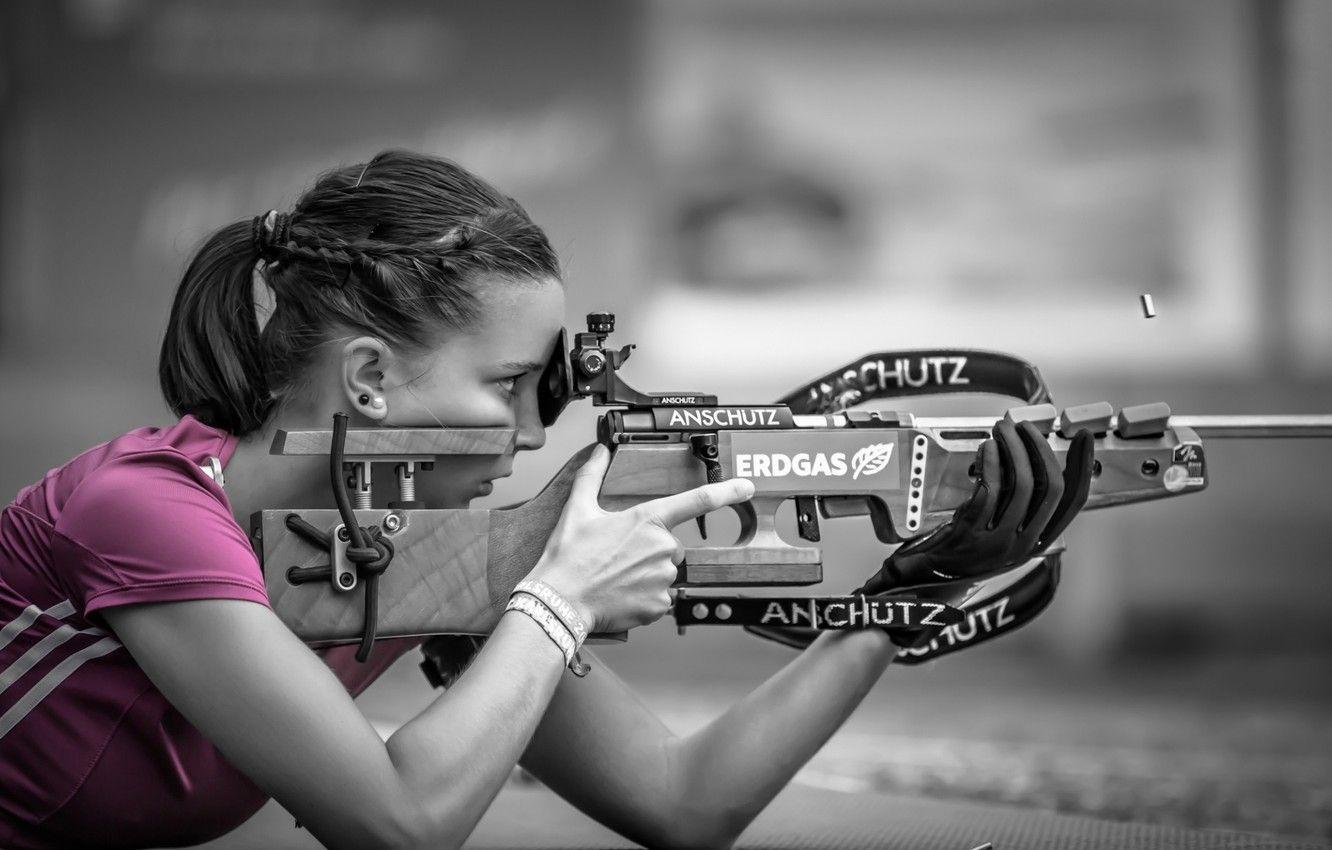 1332x850 Wallpaper sport, girl, nice, ANSCHUTZ, Biathlon image for desktop
