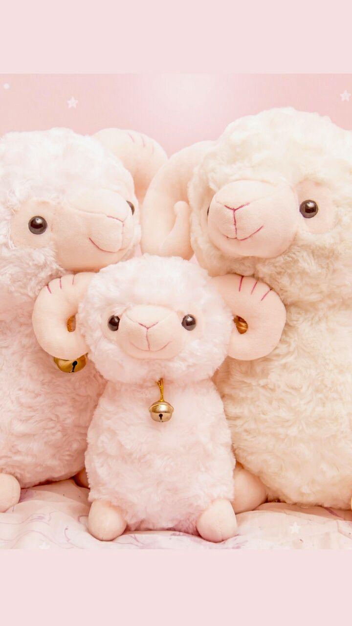 720x1280 background, bell, chime, girl, iphone, kawaii, lamb, pastel, plush, plush toy, sheep, soft toy, still life, style, toy, toys, wallpaper, wallpaper, we heart it, wallpaper iphone, cute toy, pastel color, wallpaper iphone