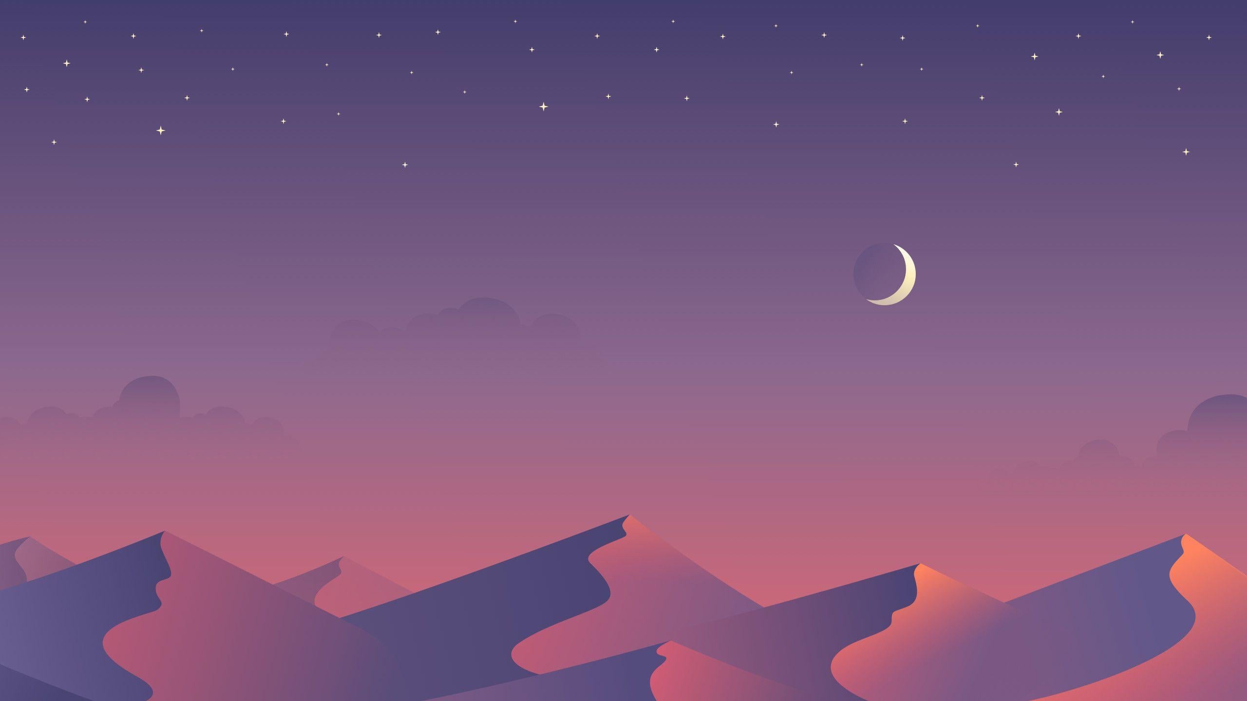 2560x1440 Anime Soft Aesthetic Aesthetic iPad Wallpaper