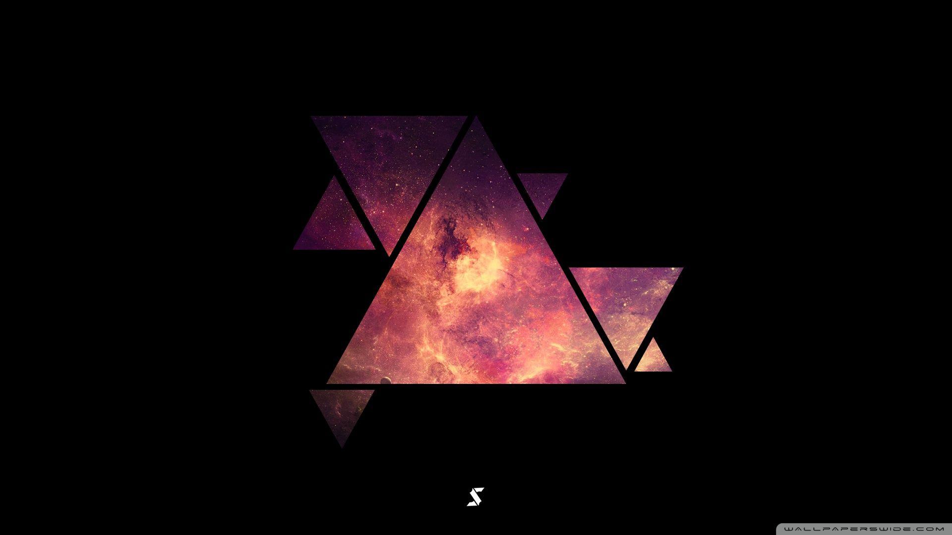 Galaxy Triangle Wallpapers - Top Free Galaxy Triangle Backgrounds -  WallpaperAccess