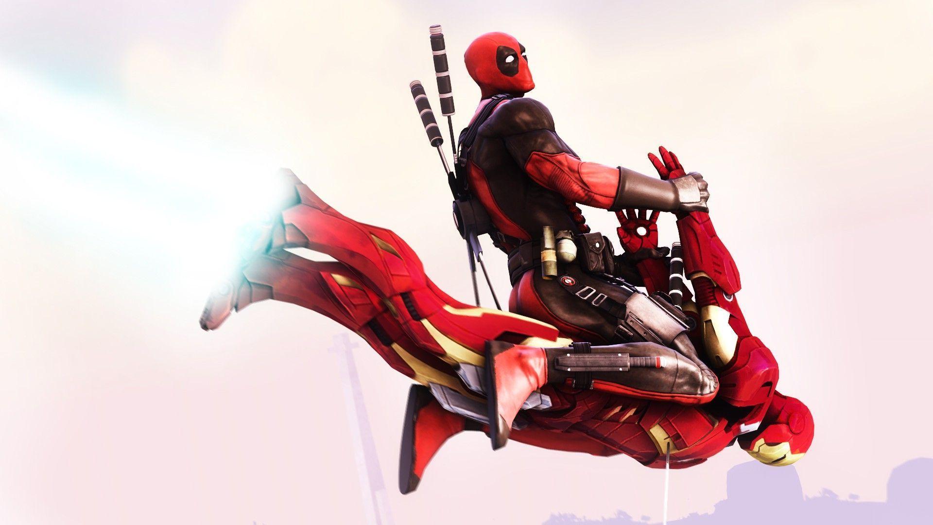 1920x1080 action figures, 3D desktop, Deadpool Wallpaper HD / Desktop