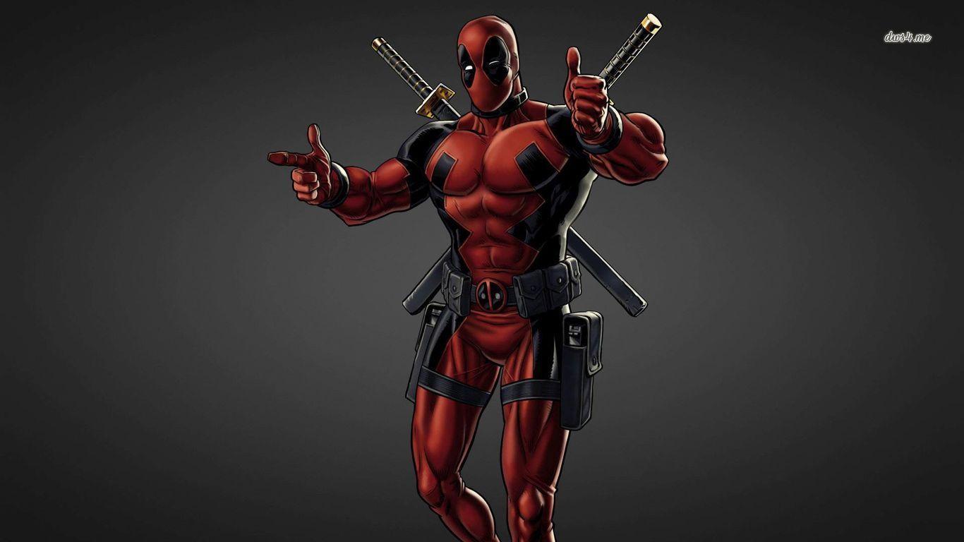 1366x768 Deadpool Wallpaper HD Group (73)