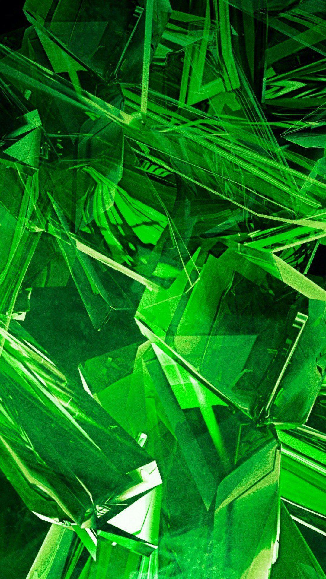 1080x1920 Neon Green Wallpaper HD