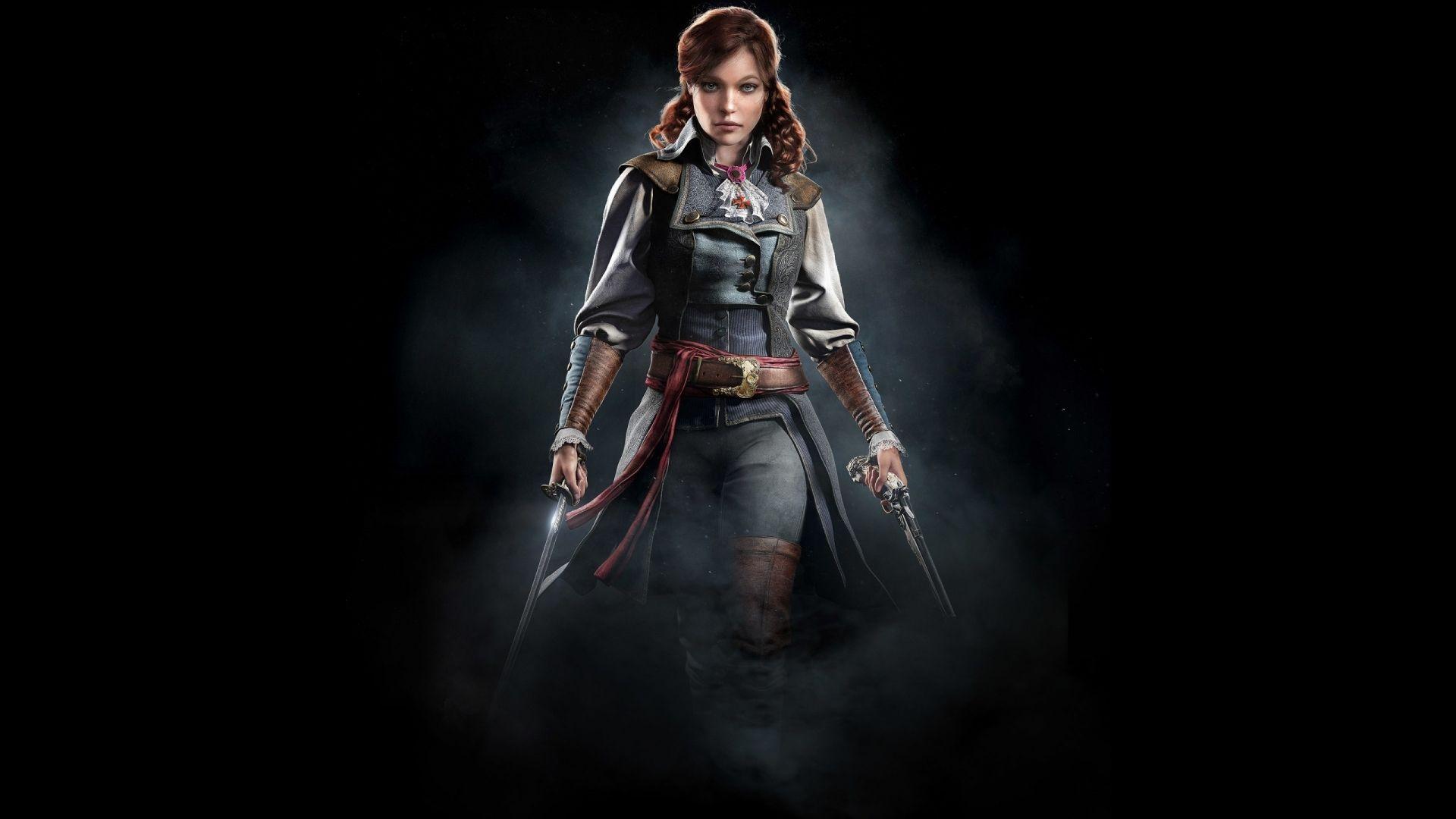 1920x1080 Assasins Women Wallpaper
