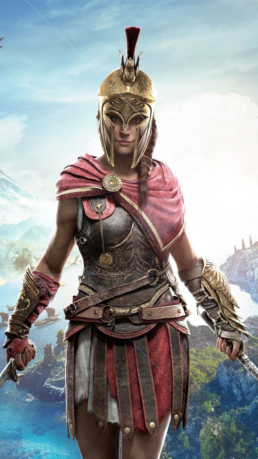 1080x1920 Assassin's Creed: Odyssey, Beautiful Girl 1080x1920 IPhone 8 7 6
