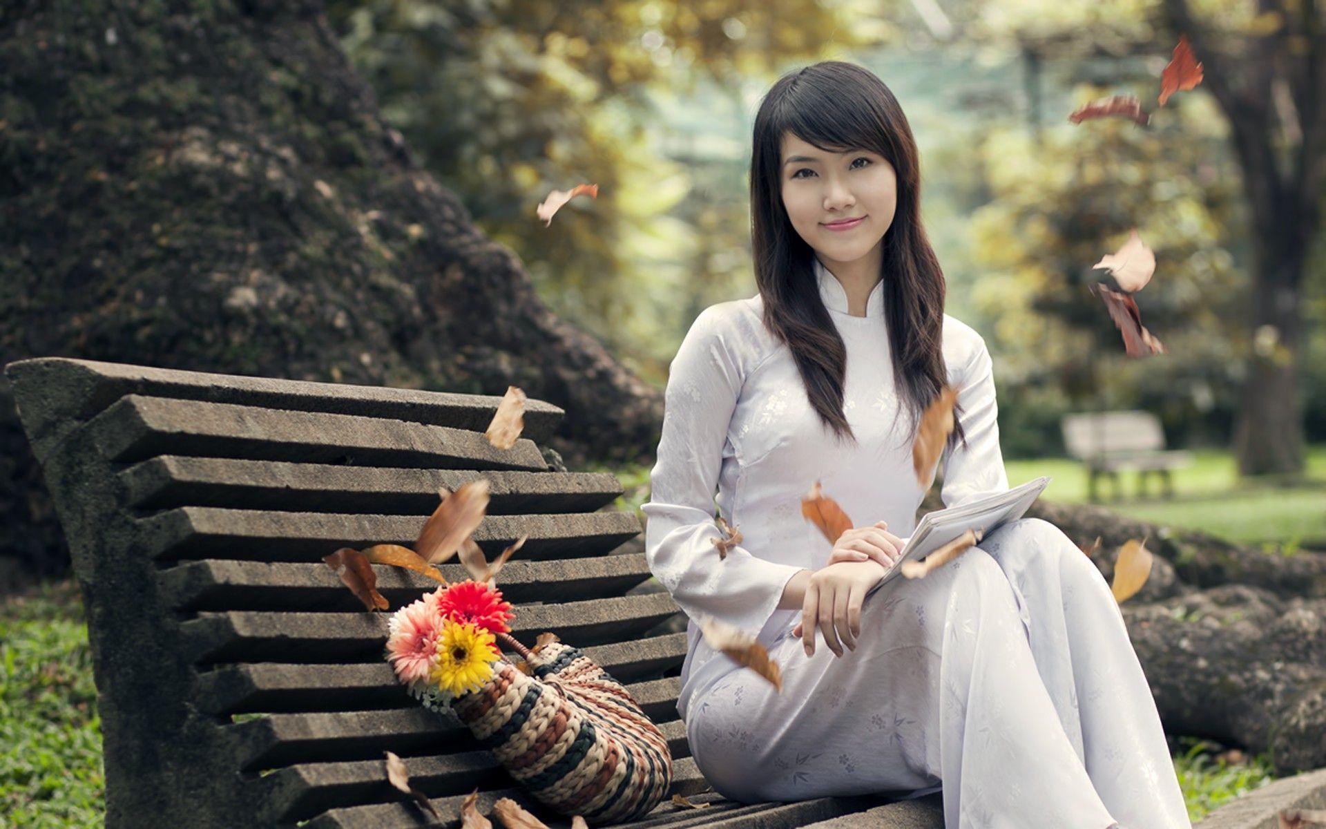 1920x1200 Download Women Vietnam Wallpaper 1920x1200