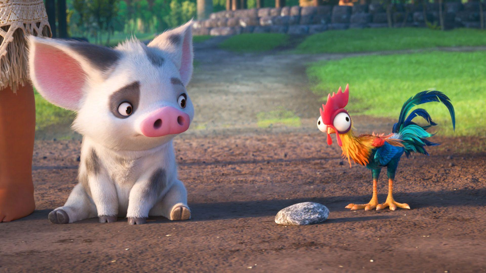 Moana Pig Wallpapers Top Free Moana Pig Backgrounds WallpaperAccess