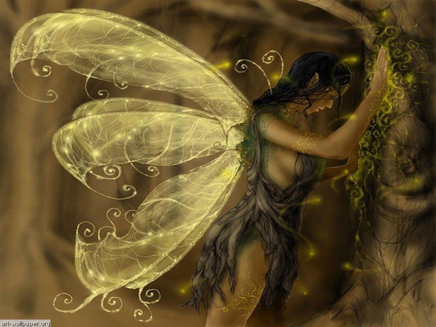 Fairy Art Wallpapers - Top Free Fairy Art Backgrounds - WallpaperAccess