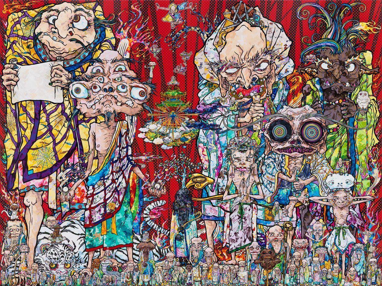 1259x944 Art Louis Vuitton Wallpaper Takashi Murakami
