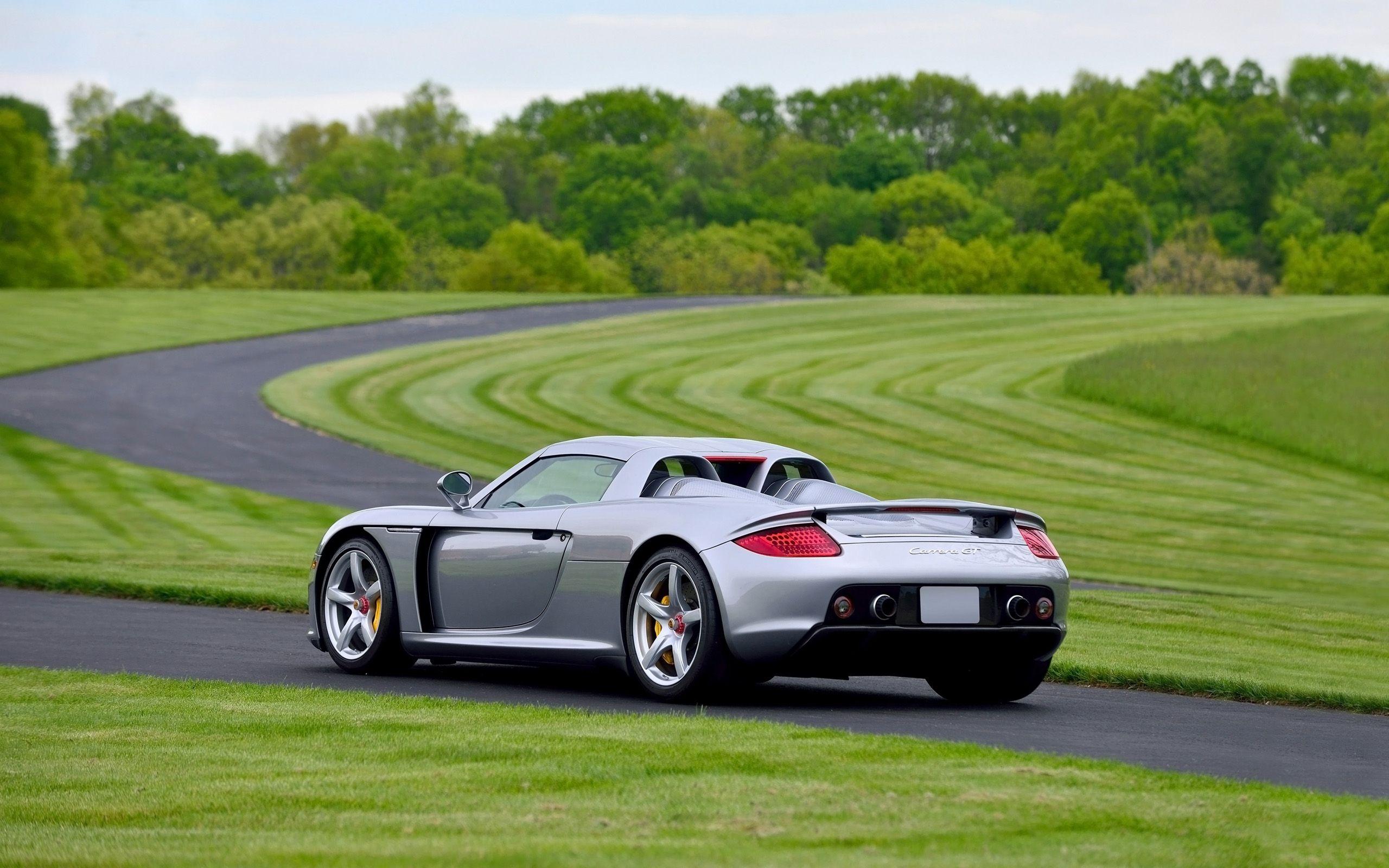 2560x1600 Porsche Carrera GT Silver