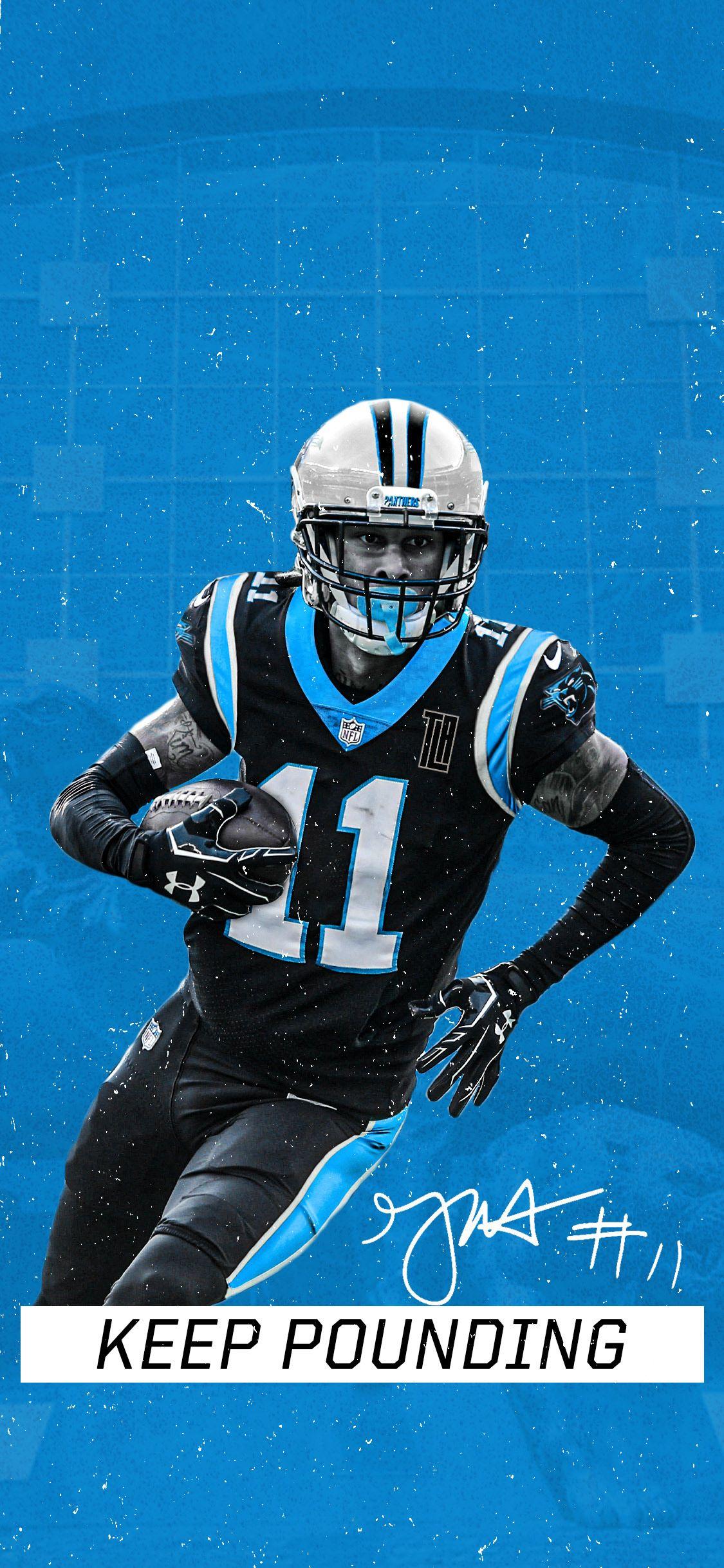 2020-2021 Carolina Panthers Lock Screen Schedule for iPhone 6-7-8 Plus