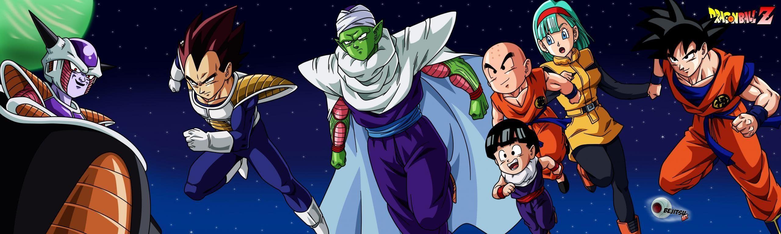 2560x768 Dual Monitor Wallpaper Dragon Ball Z