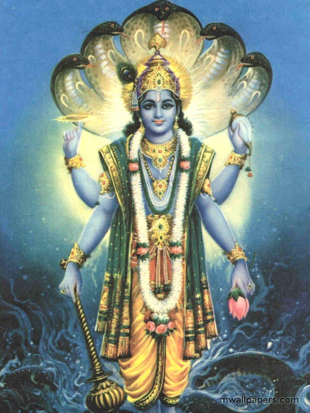 1020x1360 Lord Vishnu HD Image (1020x1360) (2020)