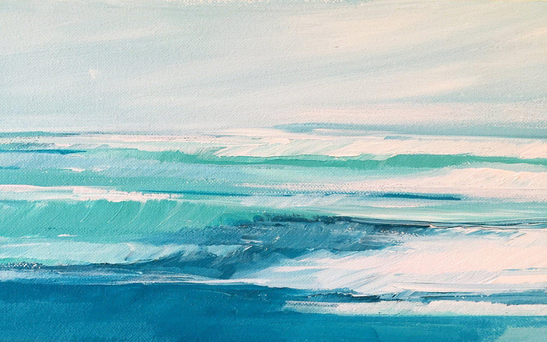 Ocean Painting Wallpapers - Top Free Ocean Painting Backgrounds ...