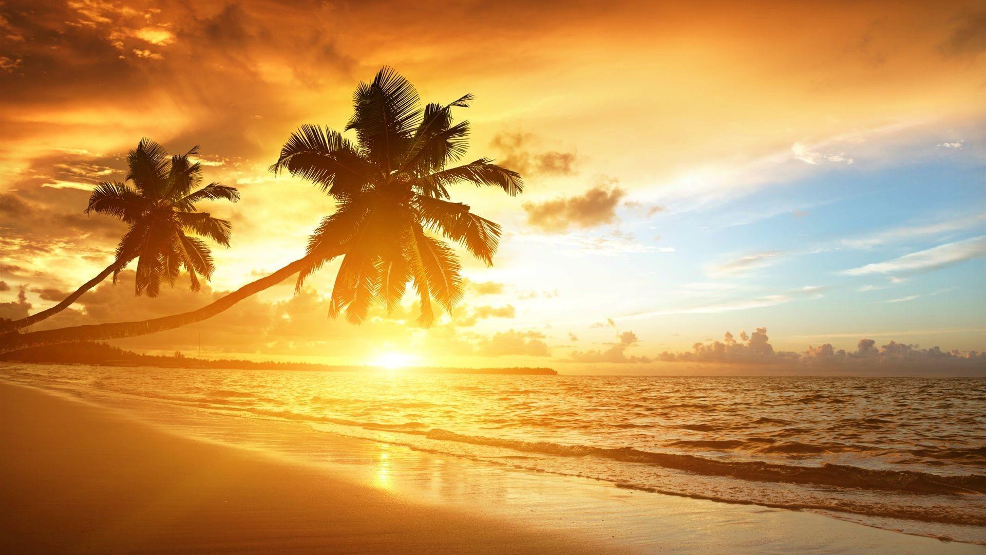 1920x1080 Hd Beach Sunrise Beautiful Scenery Wallpaper Sunrise Background