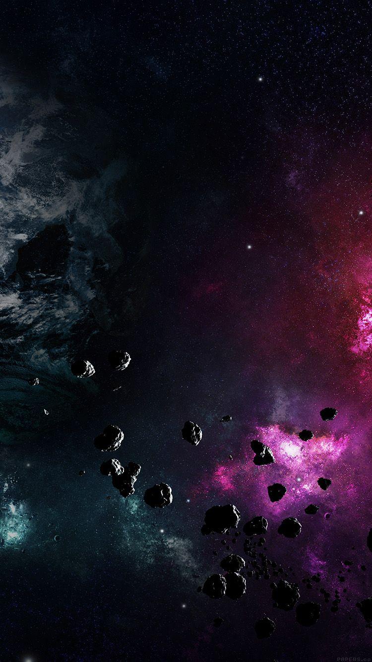 750x1334 Space Planet Stellar Dark Nature