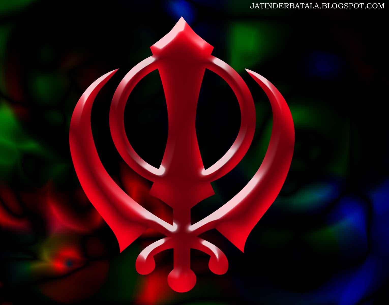 1530x1200 wallpaper: Wallpaper Sikh Khanda