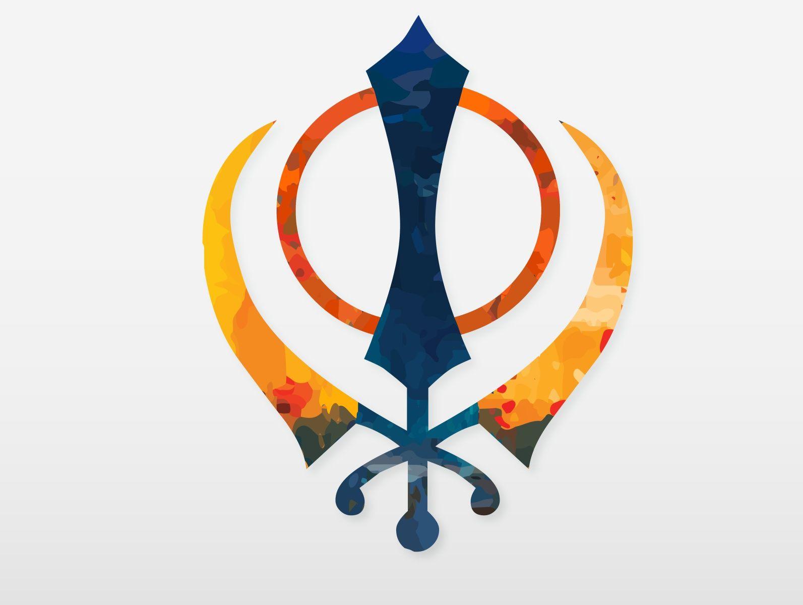 1593x1200 Khanda Wallpaper Sikh