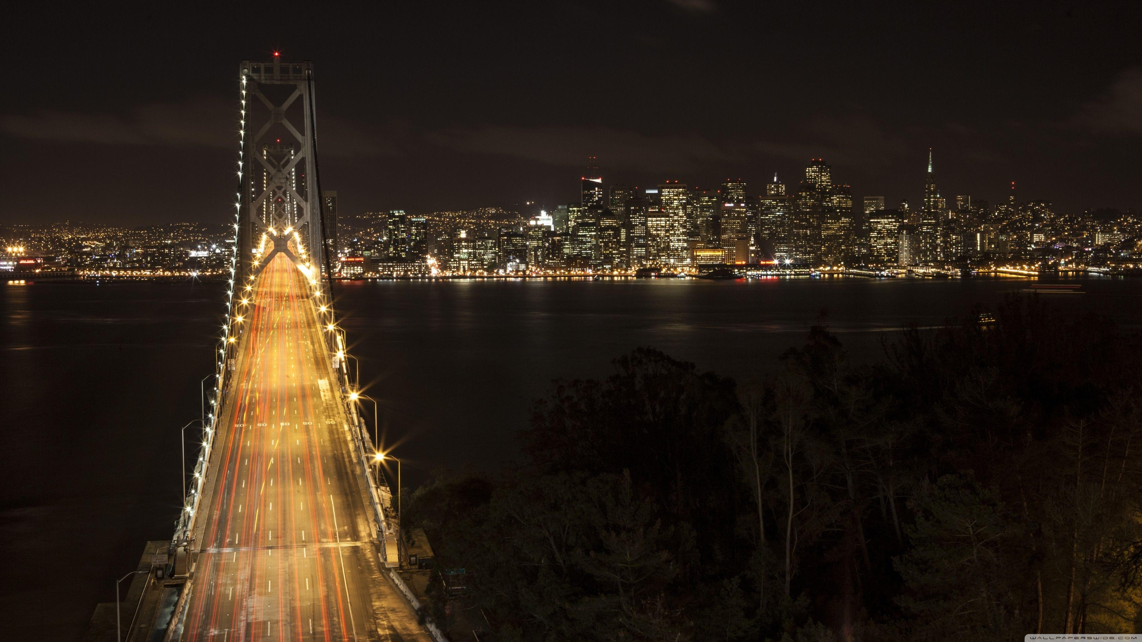 3840x2160 Oakland Bay Bridge, San Francisco ❤ 4K HD Desktop Wallpaper for 4K