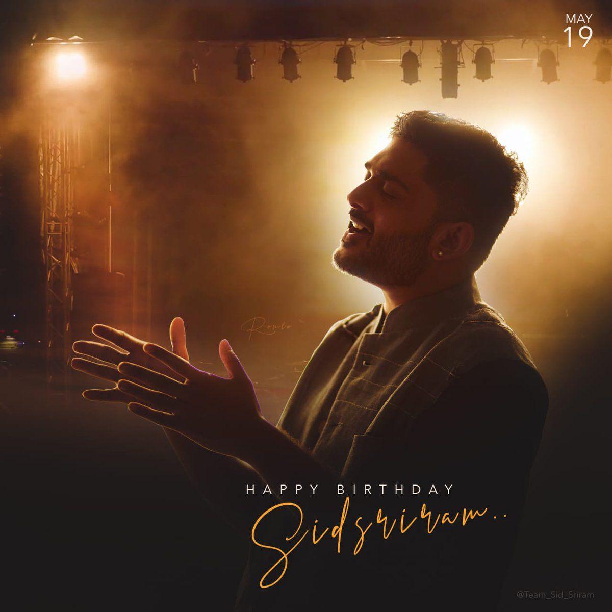1200x1200 Team Sid Sriram birthday brothaa ❤️ Here our