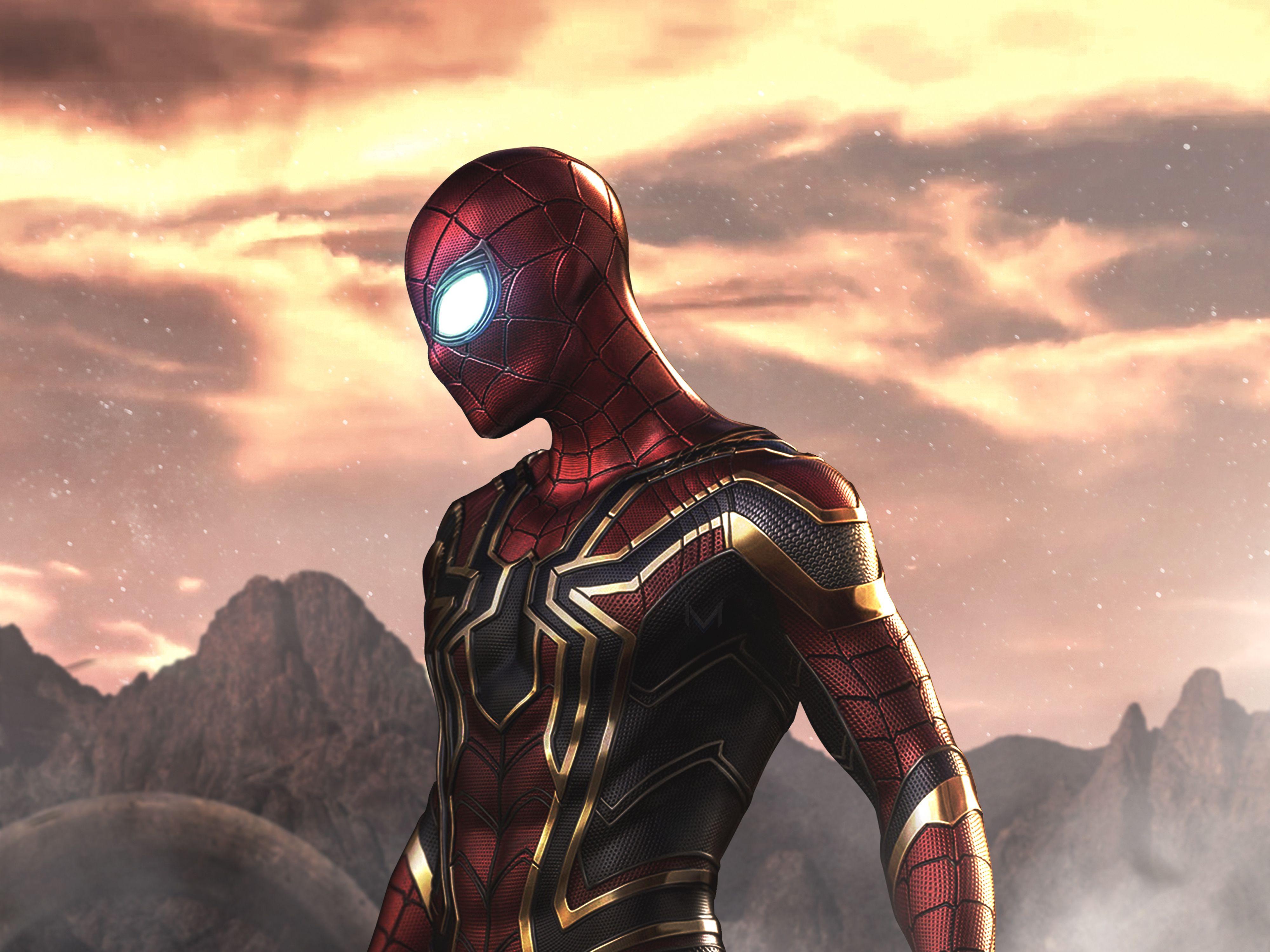 4000x3000 Iron Man And Spiderman