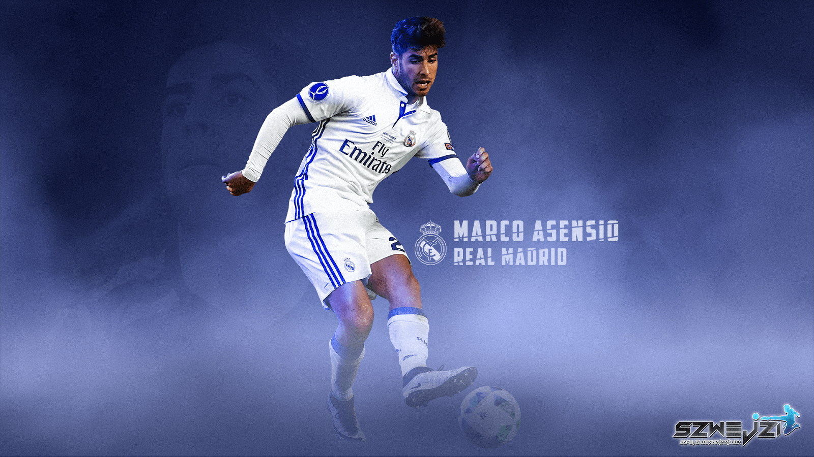 1600x900 camaradasendoshermanas: Marco Asensio Wallpaper