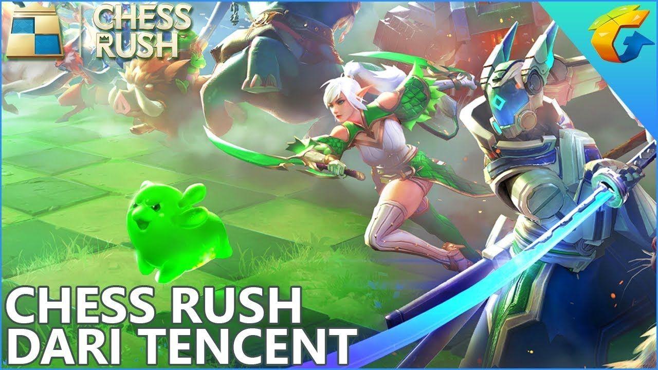 1280x720 ASTAGA !! Auto Chess Dari Tencent, Chess Rush Combo Mecha / Cyborg