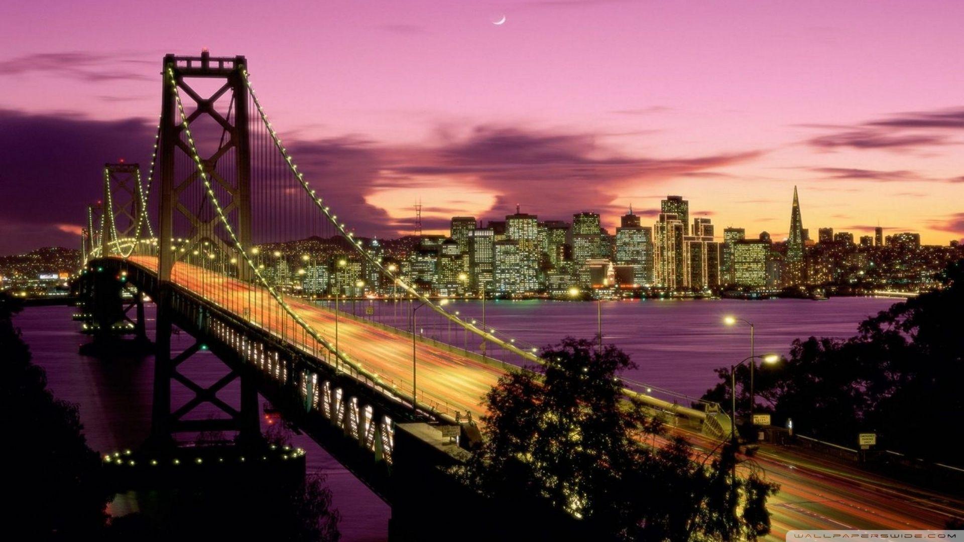 1920x1080 San Francisco Oakland Bay Bridge HD desktop wallpaper Widescreen