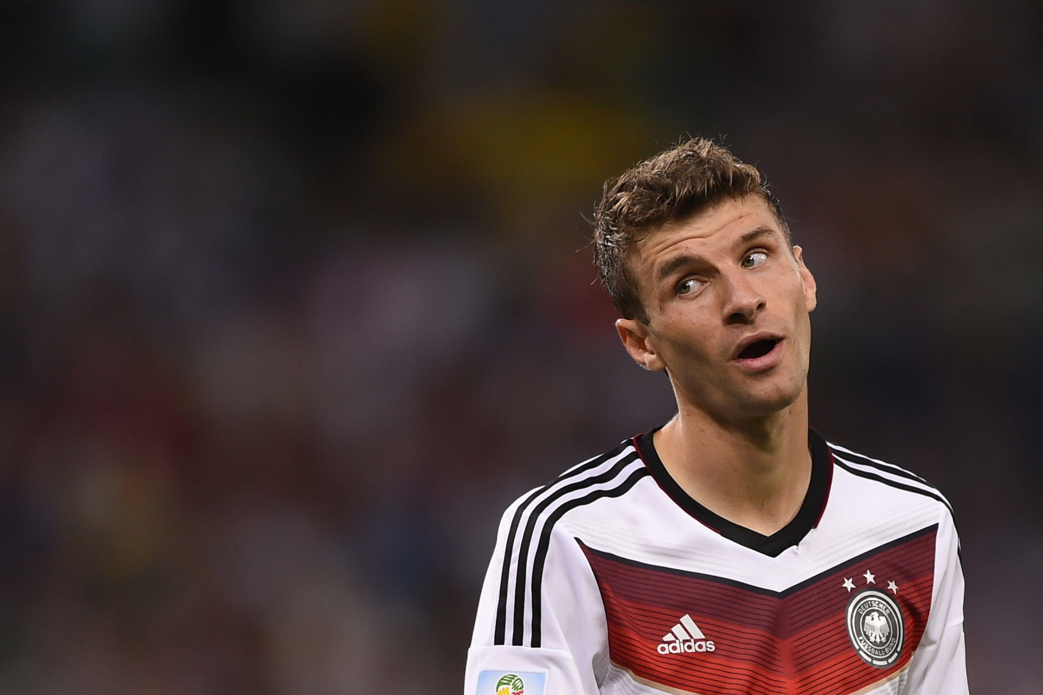 3438x2292 Thomas Muller HD Wallpaper