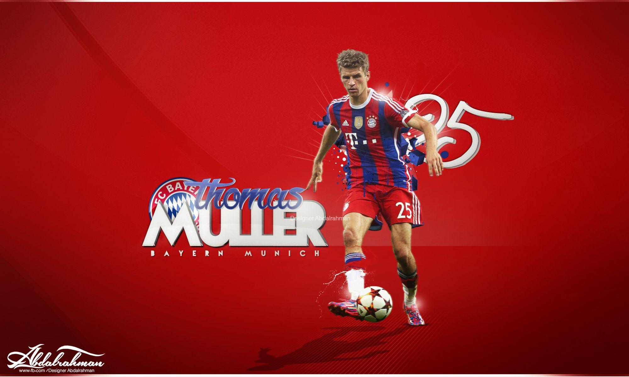2000x1200 Thomas Müller HD Wallpaper