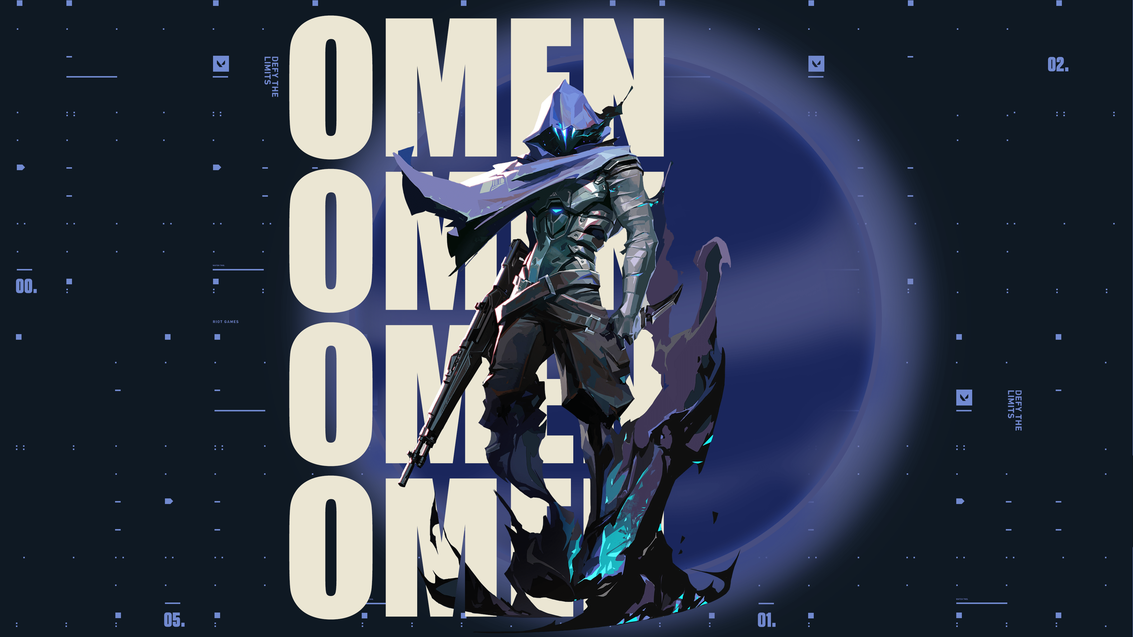 Omen Valorant 2020 4K Mobile Wallpaper