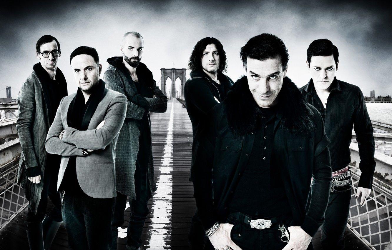 1332x850 Wallpaper group, Germany, ring, chain, strap, jacket, Rammstein