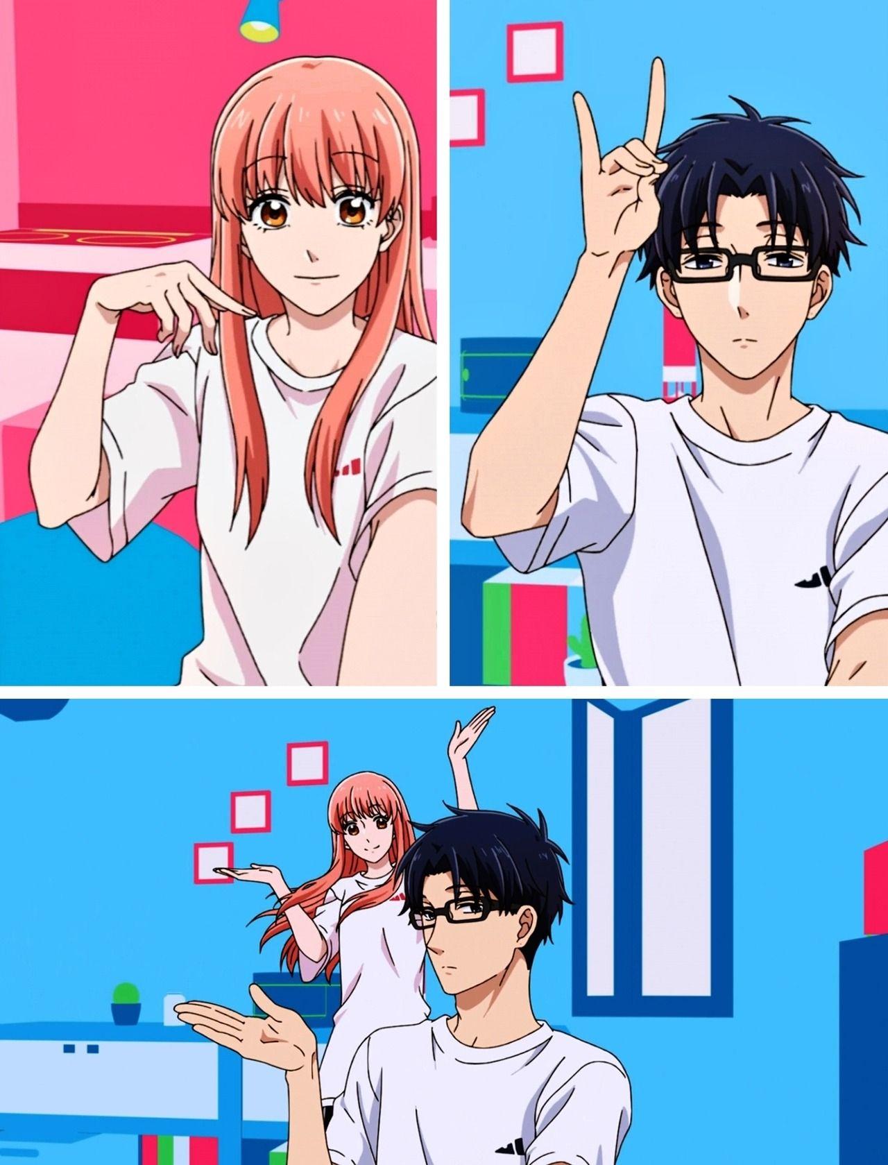 1280x1679 Hirotaka Nifuji x Narumi Momose / Wotaku ni Koi wa Muzukashii