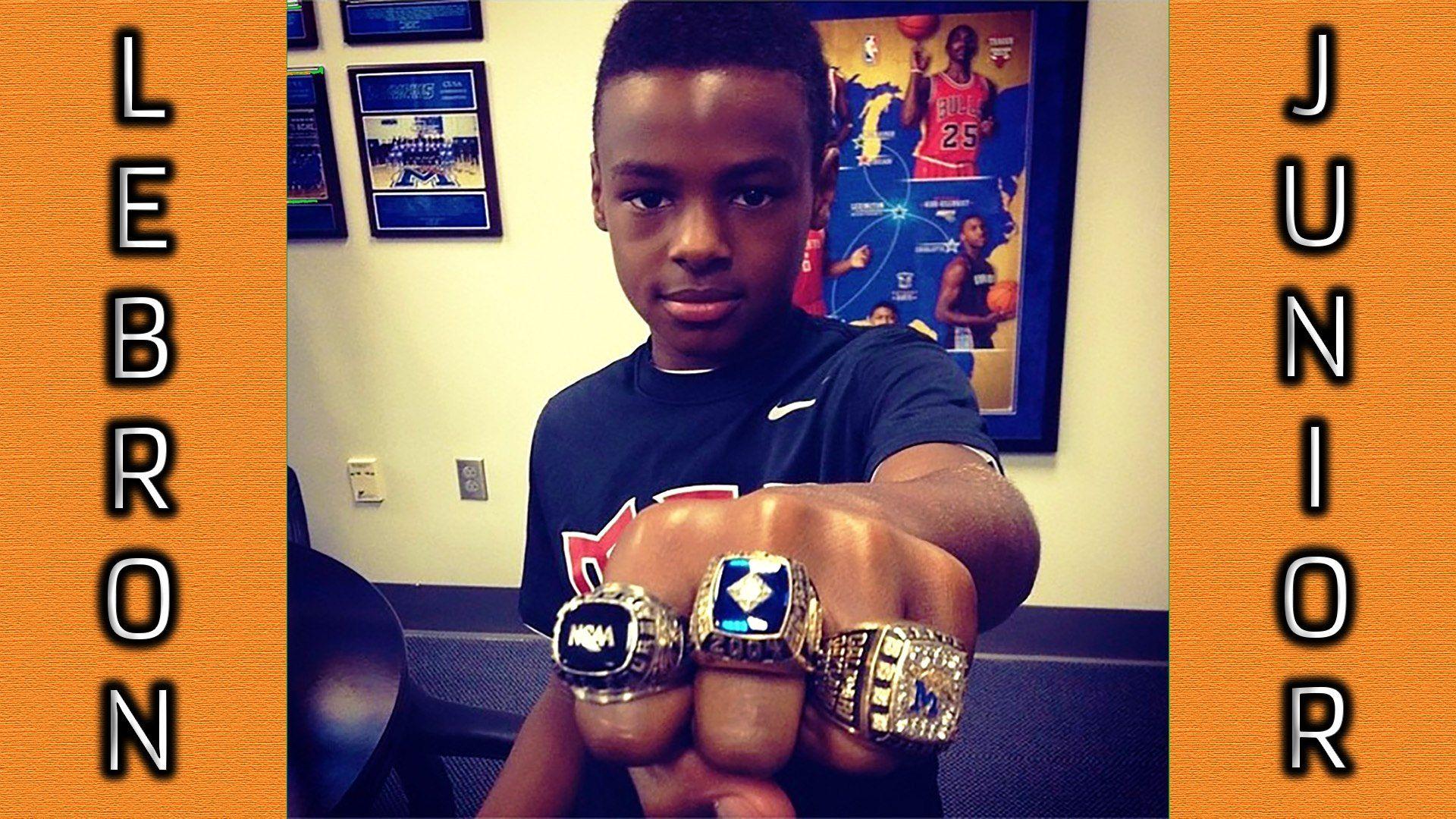 1920x1080 LeBron James' 10 Year Old Son Has Some Skills Of His Own