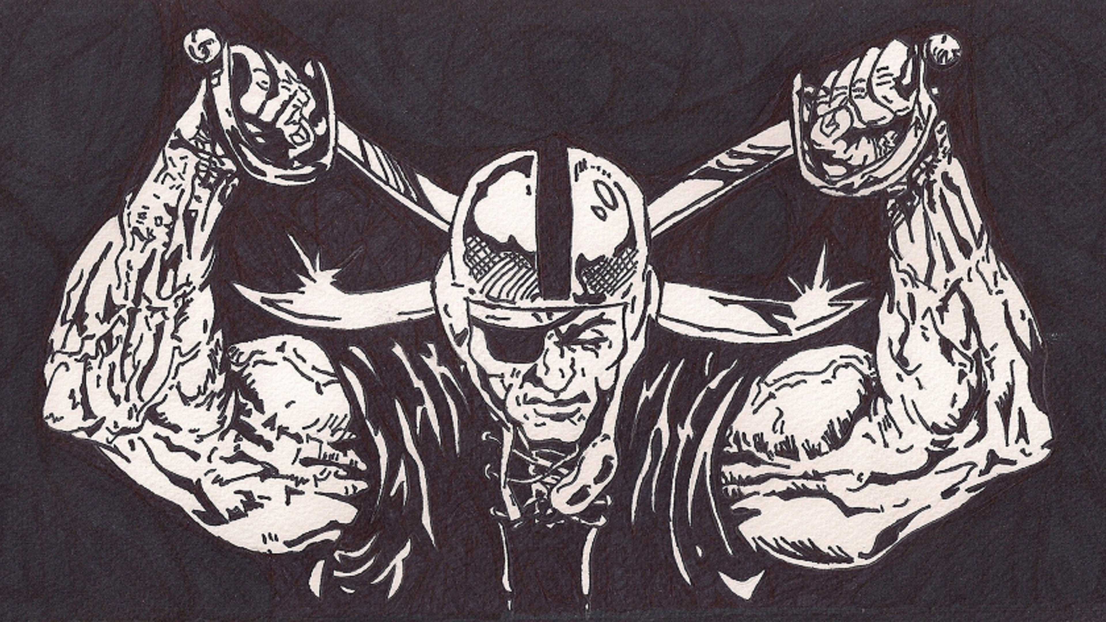 3840x2160 Badass Raiders Wallpaper HD Desktop Oakland For Pc Waraqh