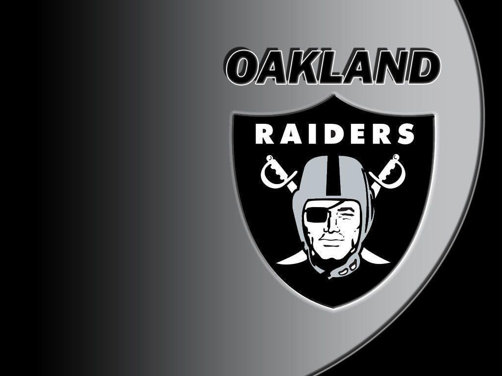1024x768 Oakland Raiders Logo Wallpaper