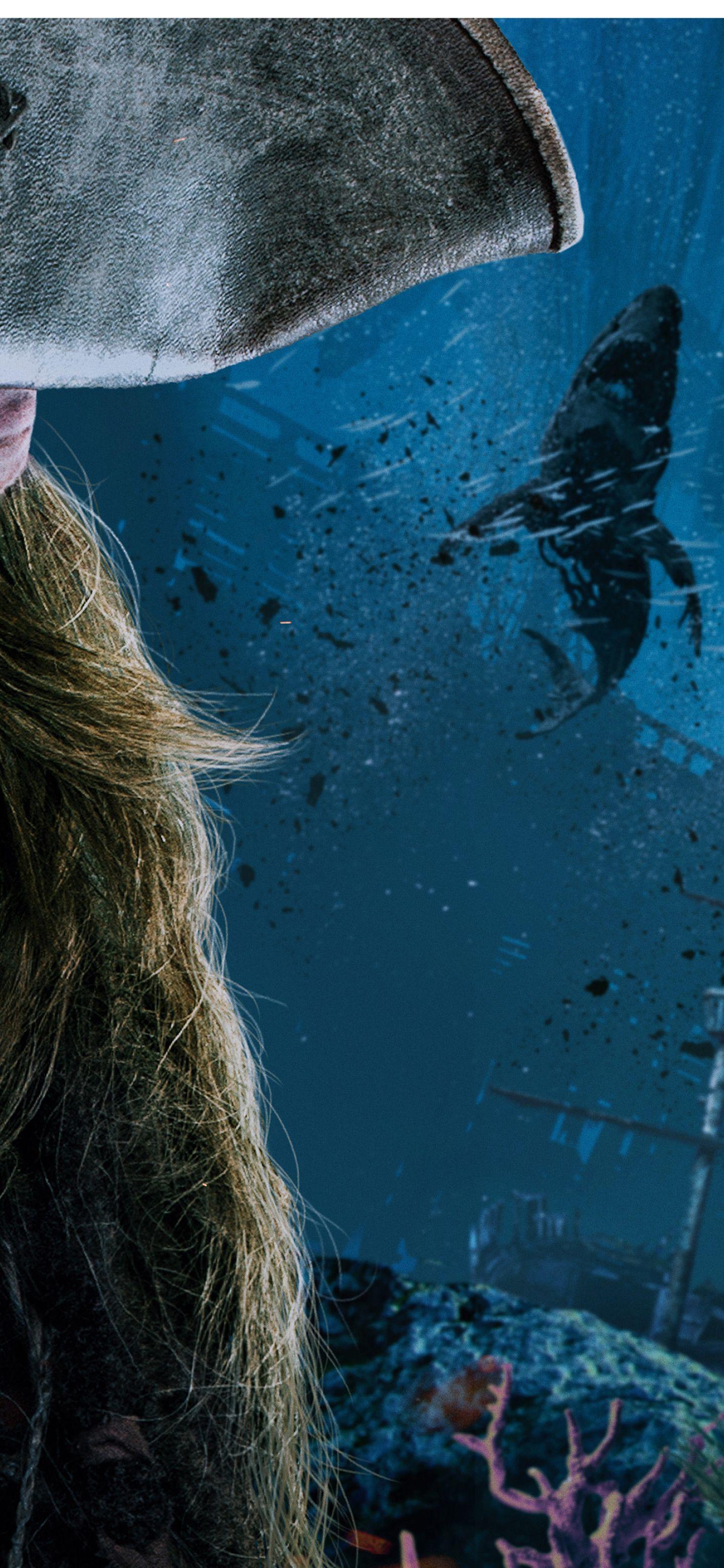 1440x3120 Jack Sparrow Pirates Of The Caribbean Dead Men Tell No