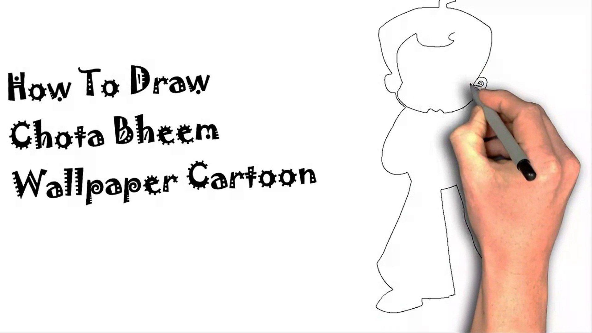 1920x1080 How To Draw Chota Bheem Wallpaper Cartoon